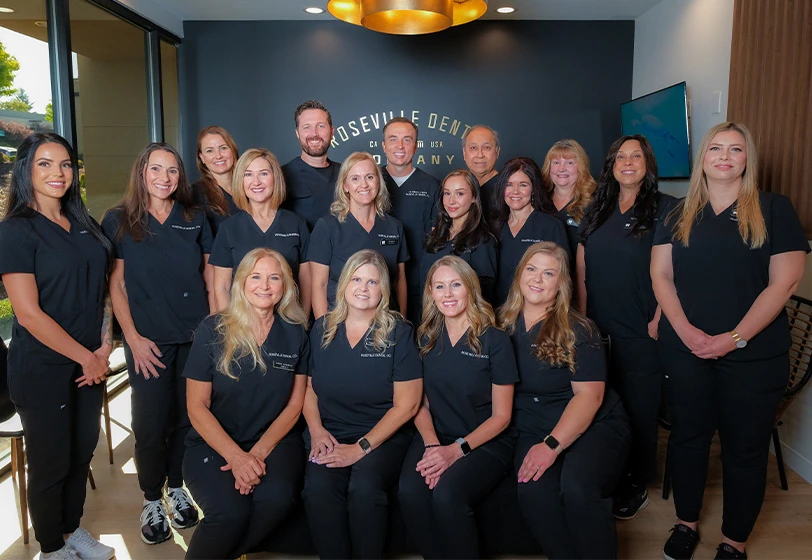 The Roseville Dental Company team based out of Roseville, CA
